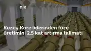 Kuzey Kore Lideri Kim Jong-un'dan Füze Üretimini Artırma Talimatı