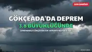 Çanakkale Gökçeada'da 3.8 Büyüklüğünde Deprem Meydana Geldi