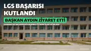 Osmangazi Belediye Başkanı Erkan Aydın, LGS Kurslarında Başarı Gösteren Öğrencileri Ağırladı