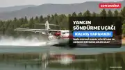 İzmir'de Orman Yangını Söndürme Uçağı Barajdan Su Alırken Kalkış Yapamadı: Pilot Kurtarıldı