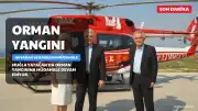 Muğla Yatağan'da Orman Yangınına Müdahale Devam Ediyor