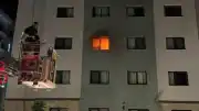 Adıyaman'da binada çıkan yangın: 2 kişi dumandan etkilendi