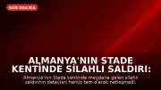 Almanya'nın Stade Kentinde Silahlı Saldırı: Bilgiler Güncelleniyor
