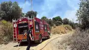 Bodrum'da Otluk Alanda Çıkan Yangın Kontrol Altına Alındı