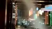Bursa'da Alışveriş Merkezinde Yangın Söndürme Sistemi Devreye Girdi, Vatandaşlar Panik Yaşadı