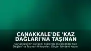 Çanakkale'de 'Kaz Dağları'na Taşınan Hikayeler' Defilesi Düzenlendi