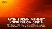 Fatih Sultan Mehmet Köprüsü Çıkışında Zincirleme Kaza: 1 Yaralı
