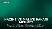 Hazine ve Maliye Bakanı Mehmet Şimşek'ten Tekirdağ'daki Tarihi Yapıların Özelleştirilmesi Hakkındaki Soru Önergesine Yanıt: