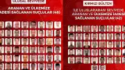 İçişleri Bakanlığı: Kırmızı bültenle ve ulusal seviyede aranan 90 suçlu Türkiye'ye getirildi