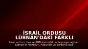 İsrail Ordusu Lübnan'daki Farklı Noktalara Hava Saldırısı Gerçekleştirdi