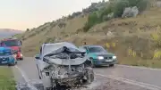 Kahramanmaraş Ekinözü'nde İki Otomobil Çarpıştı: 2 Ağır Yaralı