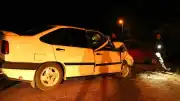 Kastamonu'da iki otomobilin çarpışması sonucu 8 kişi yaralandı