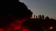 Manavgat'ta Depo Olarak Kullanılan Muz Serasında Yangın