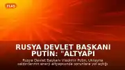 Rusya Devlet Başkanı Putin: "Altyapı tesislerimize yapılan saldırılar sorunlar yaratıyor"