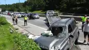 Samandıra-Kartal Bağlantı Yolu'nda Trafik Kazası: Cip Devrildi
