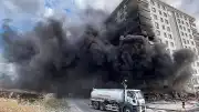 Şanlıurfa'da bir iş yerinde çıkan yangında 6 kişi yaralandı