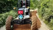 Sinop Erfelek'te Kırsal Yol Altyapı Çalışmaları Sürüyor