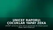 UNICEF Raporu: Çocuklar Yapay Zeka Teknolojilerini Yetişkinlerden Üç Kat Daha Hızlı Benimser