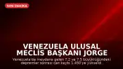 Venezuela Ulusal Meclis Başkanı Jorge Rodríguez: "Enkaz altındaki hayatta kalanları kurtarmak için kritik saatlerdeyiz"