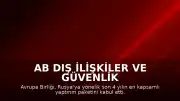 AB Dış İlişkiler ve Güvenlik Politikaları Yüksek Temsilcisi Kaja Kallas: "Son 4 yılın en kapsamlı paketi"