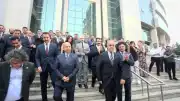 Adana Bölge Adliye Mahkemesi Cumhuriyet Başsavcılığına Atanan Ahmet Çelikkol İçin Mersin'de Veda Töreni Düzenlendi