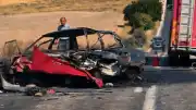 Afyonkarahisar'da Feci Trafik Kazası: 1 Ölü, 2 Yaralı