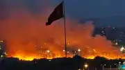 Ankara Etimesgut'ta otluk arazide yangın çıktı