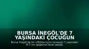 Bursa İnegöl'de 7 Yaşındaki Çocuğun Göğsüne Kene Yapıştı