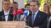 Büyükçekmece Şampiyonlar Anıtı'nda: Galatasaray Başkanı Dursun Özbek: "Anamızın ak sütü gibi helal bir şampiyonluk"