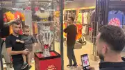 Düzce'de Galatasaray Şampiyonluk Kupası Sergilendi
