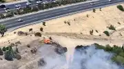 Ege Bölgesi'nde Orman Yangınlarıyla Mücadele: Manisa ve İzmir'de Alevler Otoyola Yaklaştı