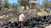 Emekli İtfaiyeci Kadir Altun, Evini Orman Yangınından Kurtardı