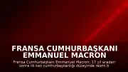 Fransa Cumhurbaşkanı Emmanuel Macron Şam'a Resmi Ziyarette Bulundu
