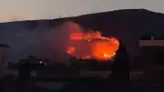 İzmir Çiğli'de Otluk Alanda Yangın Çıktı