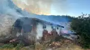 Kastamonu'da Ahşap Evde Başlayan Yangın Ormanlık Alana Yayılma Gösterdi