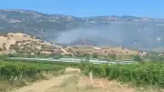 Manisa Sarıgöl'de çıkan maki yangını ormanlık alana yayıldı