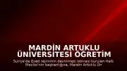 Mardin Artuklu Üniversitesi Öğretim Üyesi Abdülhamit Avvak Suriye Halk Meclisi Başkanı Seçildi