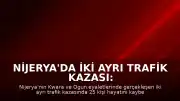Nijerya'da iki ayrı trafik kazası: 25 kişi yaşamını yitirdi
