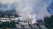 Norveç Drammen'de Yangın Felaketi: 100'den Fazla Konut Kül Oldu