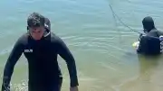 Sivas Gemerek'te Kızılırmak Akıntısına Kapılan Çocuk İçin Arama Çalışmaları Devam Ediyor