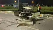Sivas'ta Kontrolden Çıkan Otomobil Takla Attı: 3 Yaralı