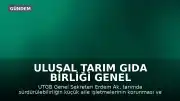 Ulusal Tarım Gıda Birliği Genel Sekreteri Erdem Ak: "Üreticinin gelirden adil pay almasını, gelir dağılımındaki adaletsizliğin azaltılmasını istiyoruz"