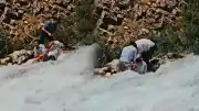 Van Çatak'ta Kanispi Şelalesi'nde Akıntıya Kapılan Çocuk Kurtarıldı