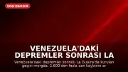 Venezuela'daki Depremler Sonrası La Guaira'da Kimlik Tespit Çalışmaları Sürüyor