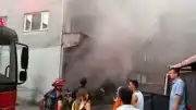 Zonguldak Ereğli'de Boş Binanın Bodrum Katında Yangın Çıktı