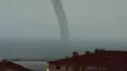 Zonguldak Ereğli'de Deniz Üzerinde Hortum Görüntülendi