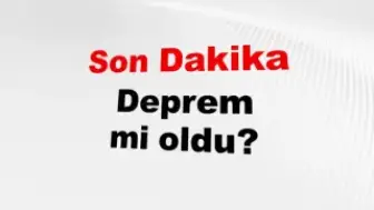 20 Nisan 2026 AFAD Son Depremler Listesi: Türkiye'de Deprem Oldu Mu?