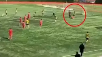Mardin Amatör Lig Maçında Futbolcu Yusuf Çiftçi'nin Elmacık Kemiği Kırıldı