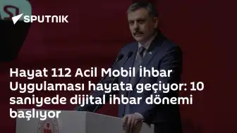 İçişleri Bakanlığı'ndan Dijital İhbar Dönemi: Hayat 112 Uygulaması Tanıtıldı