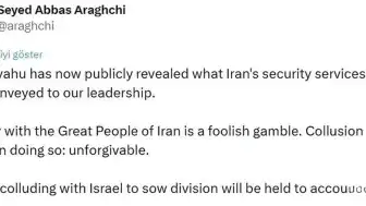 İran'dan Netanyahu'nun BAE Ziyaretine Tepki: "İsrail ile İşbirliği Yapanlar Hesap Verecek"